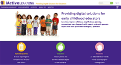Desktop Screenshot of iactivelearning.com